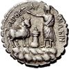 Image 3 : Roman Rep.  A. Postumius A. f. Sp. n. Albinus. Denarius serr. 81, AR 4.05g.