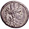 Image 2 : Roman Rep.  M. Plaetorius M.f. Caestianus. Denarius 67, AR 3.65g.