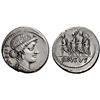 Image 1 : Roman Rep.  M. Junius Brutus. Denarius 54, AR 4.20g.