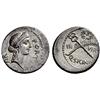 Image 1 : Roman Rep.  Q. Sicinius. Denarius 49. AR 3.80g.