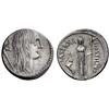 Image 1 : Roman Rep.  L. Hostilius Saserna. Denarius 48, AR 3.81g.