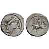 Image 1 : Roman Rep.  A. Licinius Nerva. Denarius 47, AR 4.07g.