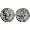 Image 1 : Roman Rep.  Julius Caesar. Denarius, Spain 46-45, AR 3.95g.