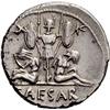 Image 3 : Roman Rep.  Julius Caesar. Denarius, Spain 46-45, AR 3.95g.