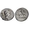 Image 1 : Roman Rep.  L. Valerius Acisculus. Denarius 45, AR 3.85g.