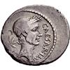 Image 2 : Roman Rep.  J. Caesar & P. Sepullius Macer. Denarius 44, AR 3.73g.
