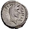 Image 2 : Roman Rep.  J. Caesar & P. Sepullius Macer. Denarius 44, AR 3.79g.