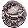 Image 2 : Roman Rep.  Marcus Antonius. Denarius 32-31, AR 3.52g.