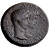 Image 2 : Roman Rep. Octavian. Bronze ca 11 BC-12 AD, Æ 8.76g.
