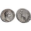 Image 1 : Roman Rep. Tiberius, 14–37. Denarius 14-37, AR 3.69g.