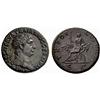 Image 1 : Roman Rep. Trajan, 98–117. Dupondius 100, Æ 14.64g.