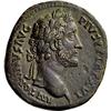 Image 2 : Roman Rep. Antoninus Pius. Sestertius 152-153, Æ 22.85g.