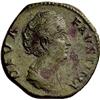 Image 2 : Roman Rep. Diva Faustina. Sestertius after 141, Æ 23.22g.