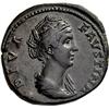 Image 2 : Roman Rep. Diva Faustina. Sestertius after 141, Æ 29.66g.