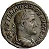 Image 2 : Roman Rep. Maximinus I. Sestertius Jan 236-237, Æ 21.65g.