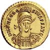 Image 2 : Roman Rep. Theodosius II. Solidus ca 430–440, 4.46g.