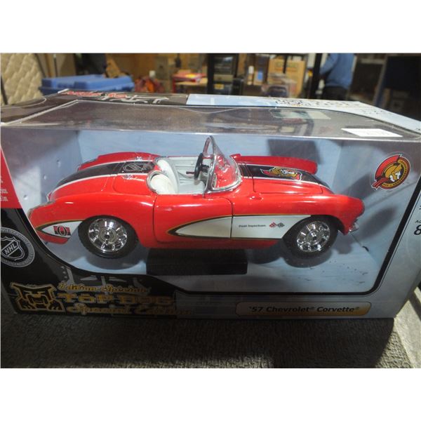 Maisto Top Dog 57 Chevrolet Corvette Ottawa Senators color scheme