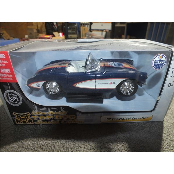 Maisto Top Dog 57 Chevrolet Corvette Edmonton Oilers color scheme