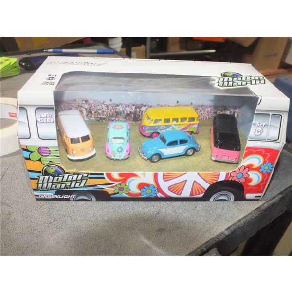 5pc Greenlight Motor world Collection