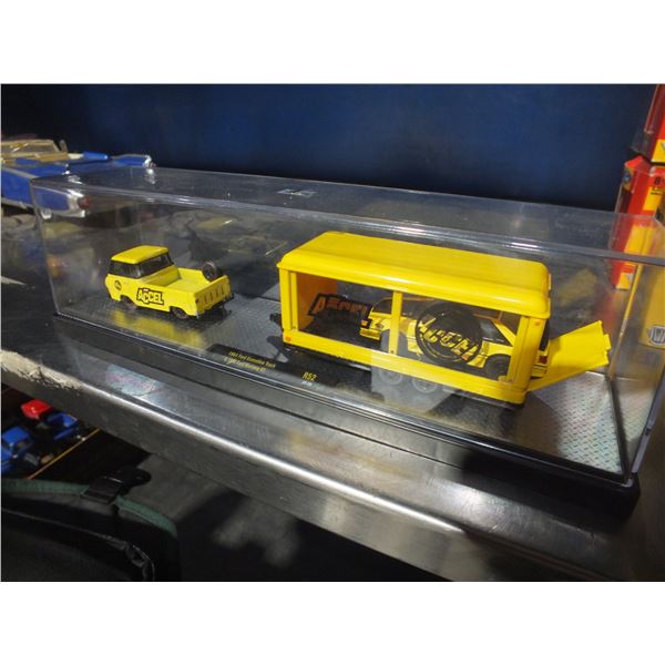 Two Diecast Car Sets