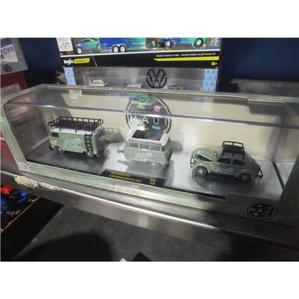 Two Diecast Car Sets