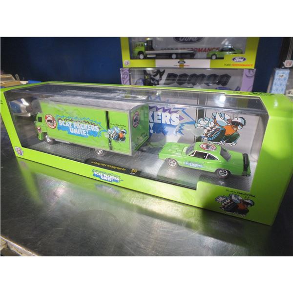 Two Diecast Car Sets