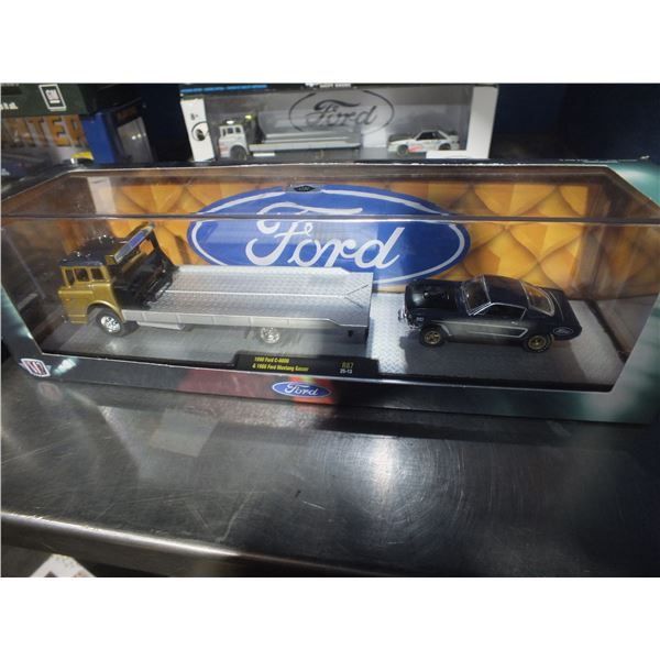 Two Diecast Car Sets