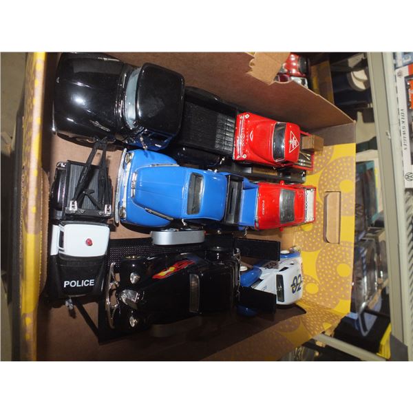 7 Assorted Diecast Cars