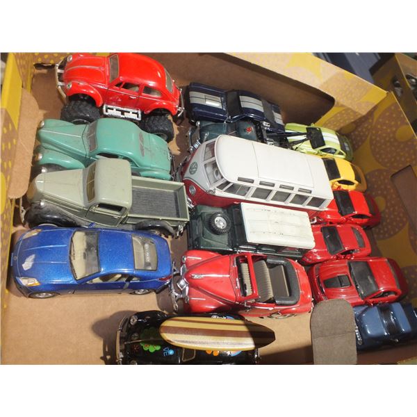 16 Assorted Diecast Cars