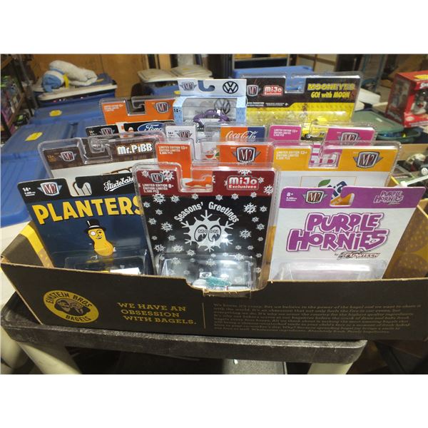 18 Assorted M2 Diecast Cars
