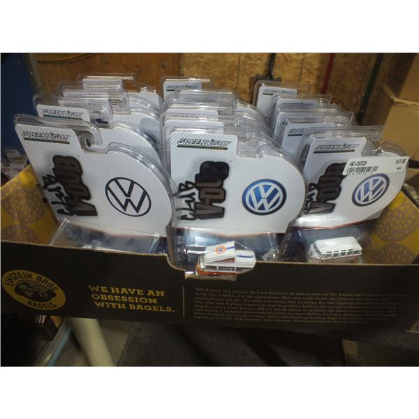 16 Assorted Greenlight Volkswagen Diecast Cars
