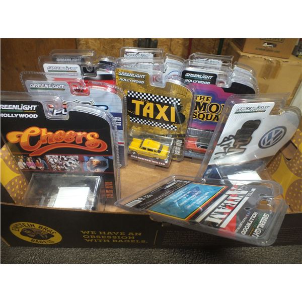 12 Assorted Greenlight Diecast Cars