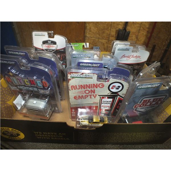 12 Assorted Greenlight Diecast Cars