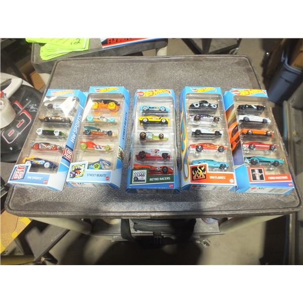 25 Assorted Hot Wheels Cars