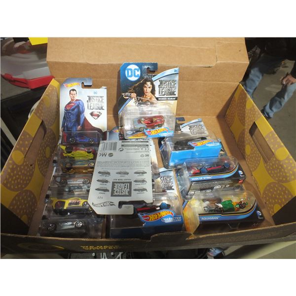 DC Comics Hot Wheels Diecast Cars