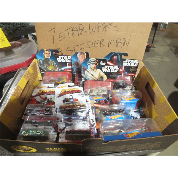 21 Hot Wheels Die Cast Cars