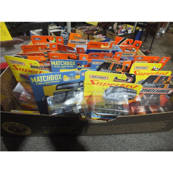 28pcs Of Assorted Matchbox Diecast Cars