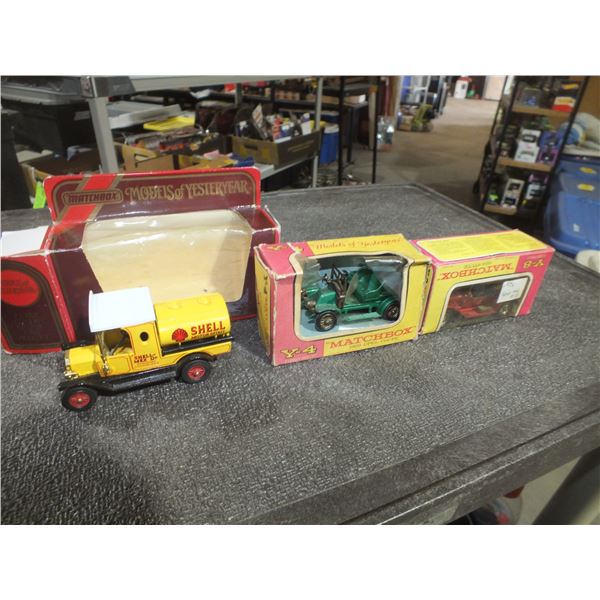 3 Matchbox Diecast Cars