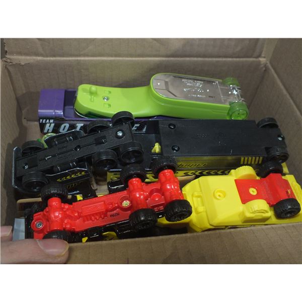 3 Boxes Of Assorted Loose Diecast Cars