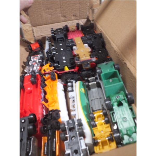 3 Boxes Of Assorted Loose Diecast Cars