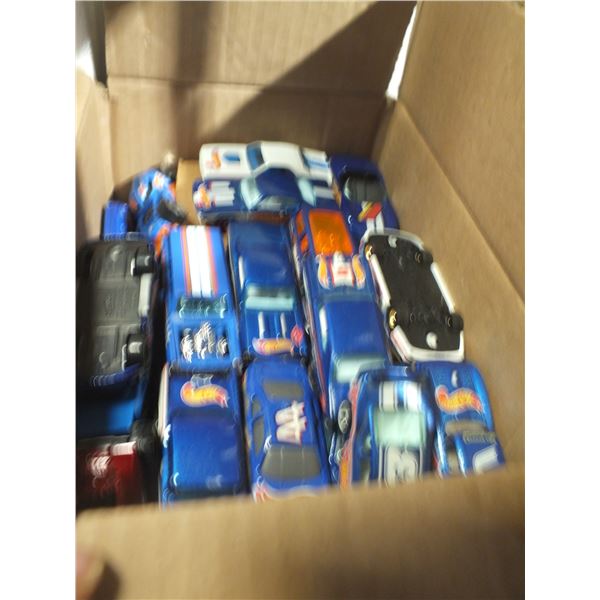2 Boxes Of loose Diecast Cars