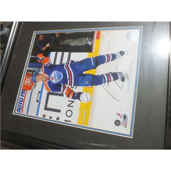 Edmonton Oilers Signed Jorden Eberle Hockey Picture