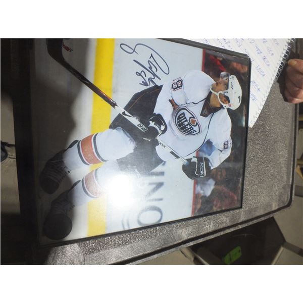 Edmonton Oilers Signed Sam Gagner Picture