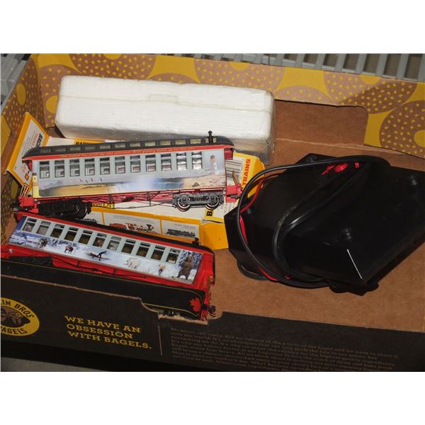 2 Boxes Of Bachman Train Cars And Engines