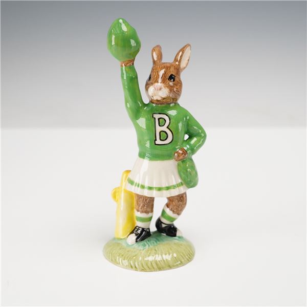 Royal Doulton Bunnykins Prototype Colorway Figurine, Cheerleader