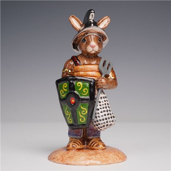 Royal Doulton Bunnykins Prototype Figurine, Gladiator