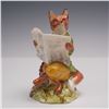 Image 1 : Royal Doulton Prototype Colorway Figurine, Foxy Reading