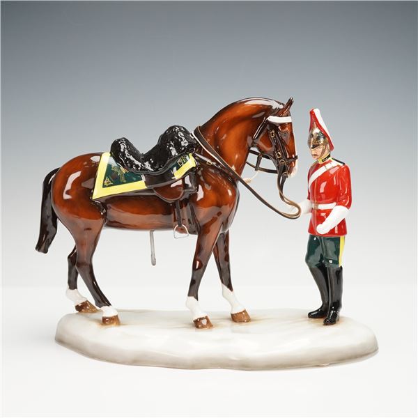 Michael Sutty Figurine, Troopers Farewell Colchester