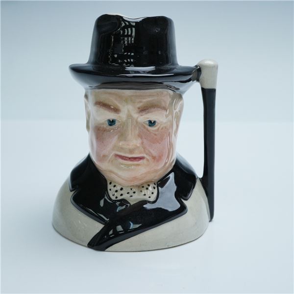 Staffordshire Ceramics Small Character Jug, Winston Churchill