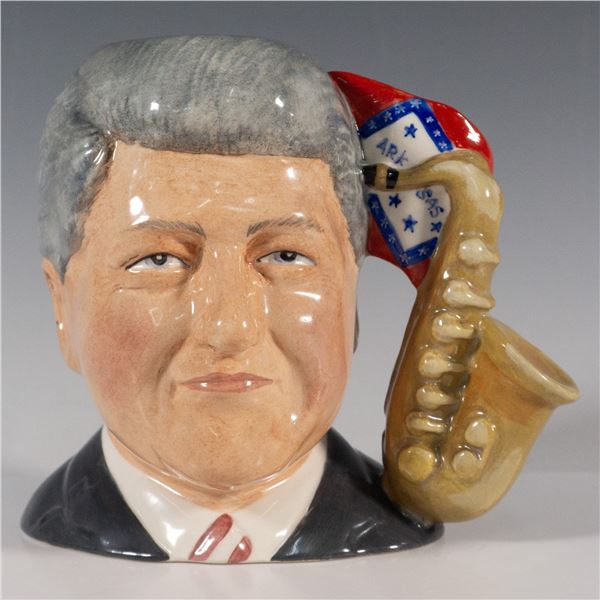Royal Doulton Prototype Small Character Jug, Bill Clinton